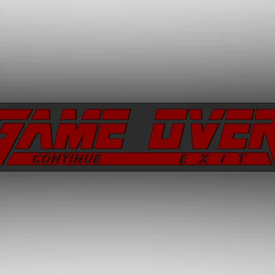 Nam châm tủ lạnh GAME OVER (Metal Gear Solid) - Hỗ trợ in nhiều màu, tháo lắp linh hoạt