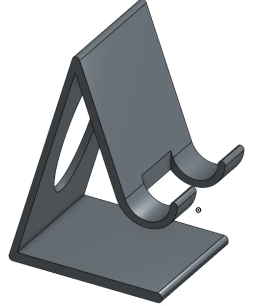 Giá đỡ điện thoại để bàn tích hợp khe sạc tiện lợi - Image 1