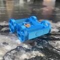 Mô hình xe chạy bằng dây thun (Rubber band car) - Thumbnail 1