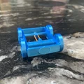 Mô hình xe chạy bằng dây thun (Rubber band car) - Thumbnail 3