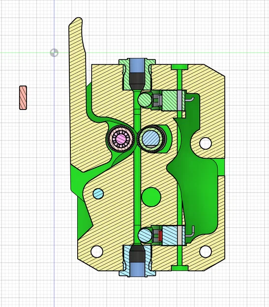 Bộ đùn BMG kèm cảm biến sợi nhựa cho hệ thống MMU (Đang phát triển) - Image 1