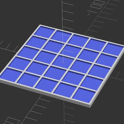 Khay đựng keycap chuẩn Gridfinity