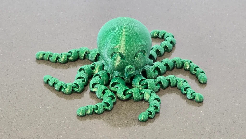 Mô hình chú bạch tuộc dễ thương (Cute Octopus) - Fidget Toy in 3D - Image 3