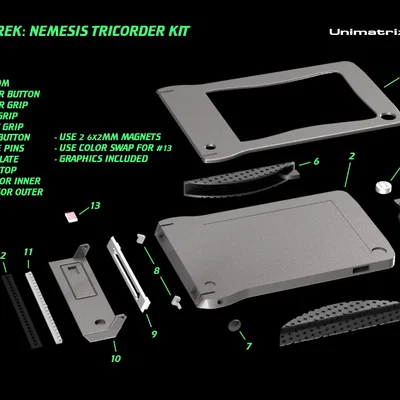 Mô hình Star Trek: Nemesis Tricorder