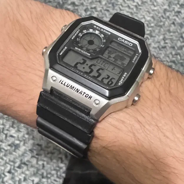 Bộ chuyển đổi dây đeo cho đồng hồ Casio Royale AE1200 AE1300 - Image 1