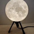 Remix đèn mặt trăng (Moon Lamp) cho máy in Prusa Mini - Thumbnail 1