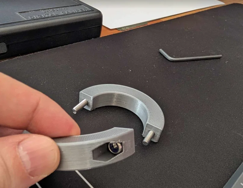 Vòng kẹp trục Parametric Clamp Collar - Tùy chỉnh linh hoạt trên Fusion 360 - Image 3