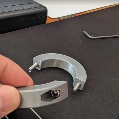 Vòng kẹp trục Parametric Clamp Collar - Tùy chỉnh linh hoạt trên Fusion 360