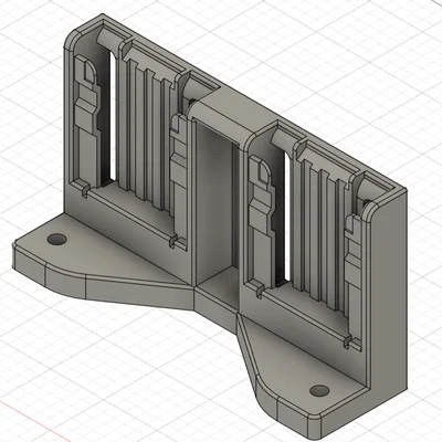 Giá treo pin Dewalt 2 vị trí cho hệ thống Toolgrid
