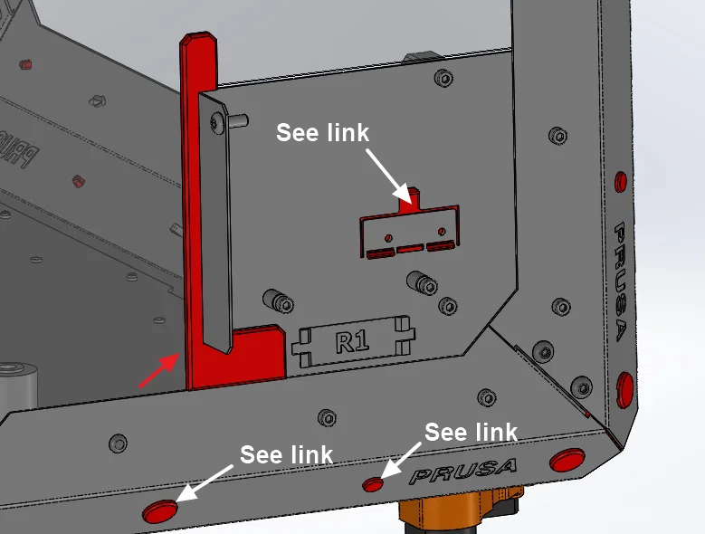 #0151 Nắp Che Lỗ Cáp PSU [BLANK] - Cho Original Prusa Enclosure (OPE) - Image 1