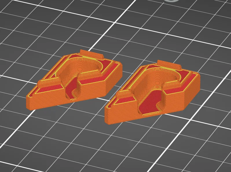 Nắp che khe đi dây góc đáy phía sau #0153 - Image 3