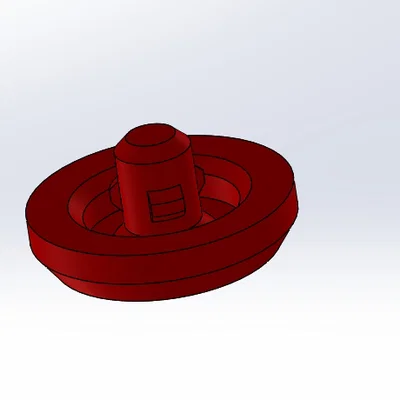 #0154 Nút bịt lỗ tấm đáy ren - Cho Original Prusa Enclosure (OPE)