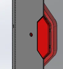 #0143 Nắp đậy lỗ luồn cáp - Tối đa 4 cáp, Original Prusa Enclosure (OPE) - Image 5