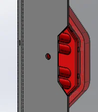#0143 Nắp đậy lỗ luồn cáp - Tối đa 4 cáp, Original Prusa Enclosure (OPE) - Image 13