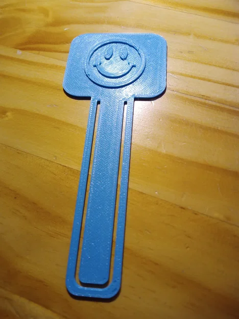 Kẹp sách mặt cười (Smiley Bookmark) in 3D dễ thương - Image 1