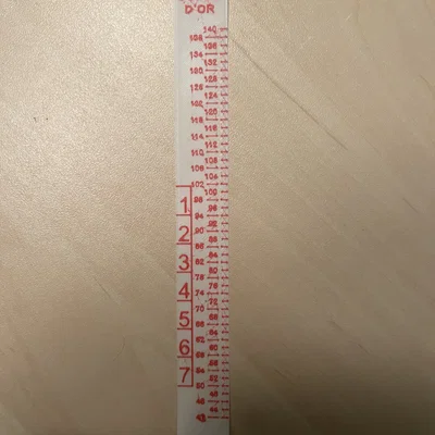 Thước đo rập may Lutterloh (La coupe d'or)