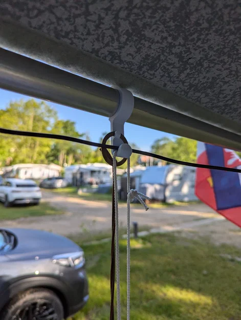 Móc treo thanh mái Wigo 25 / 28 / 32 mm - Image 2