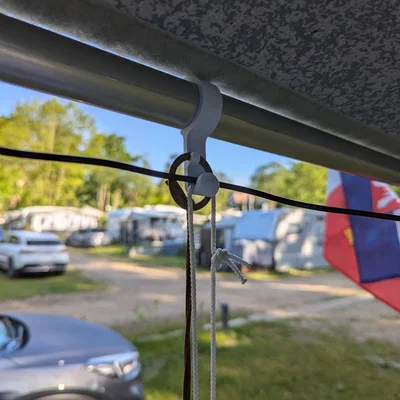 Móc treo thanh mái Wigo 25 / 28 / 32 mm