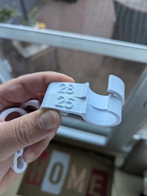 Móc treo thanh mái Wigo 25 / 28 / 32 mm - Image 3