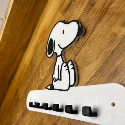 Giá treo chìa khóa Snoopy (Snoopy Keyholder) in 3D siêu đáng yêu