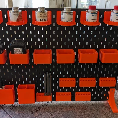Chân đế gia cường Ikea Skadis Stand - Tăng độ vững chắc cho bảng treo