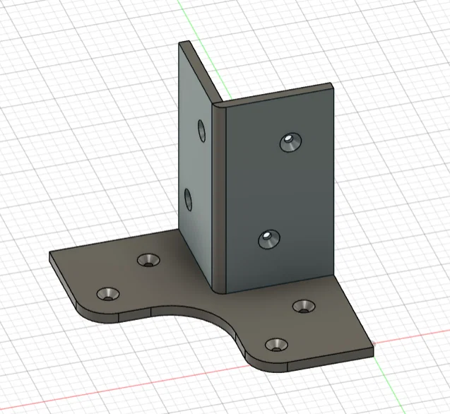 Phụ kiện in 3D kết nối bàn IKEA Lack cực chắc chắn - Image 1