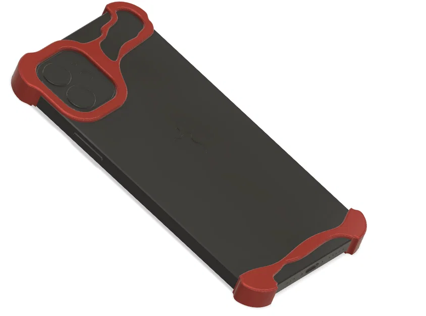 Ốp lưng tối giản (Minimalist Bumper Case) cho iPhone 12/12 Pro - Image 3