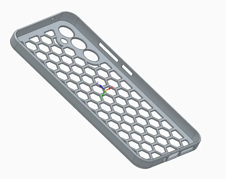 Ốp lưng họa tiết tổ ong Exagon cho Samsung Galaxy A34 - Image 2