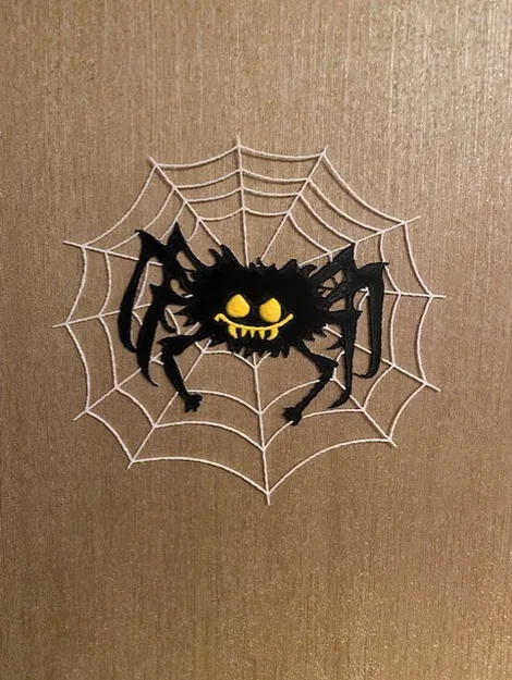 Mô hình nhện Fuzzy Halloween trang trí độc đáo cho in 3D - Image 1