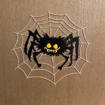 Mô hình nhện Fuzzy Halloween trang trí độc đáo cho in 3D