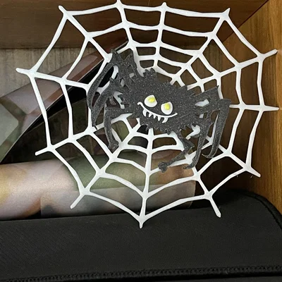 Nhện Halloween Lông Xù Phiên Bản Cải Tiến