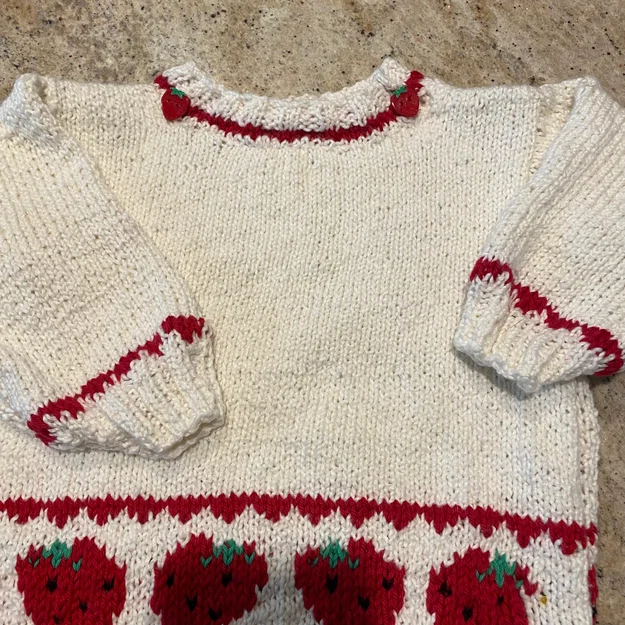 Nút áo hình quả dâu tây (Strawberry Button) - Image 2