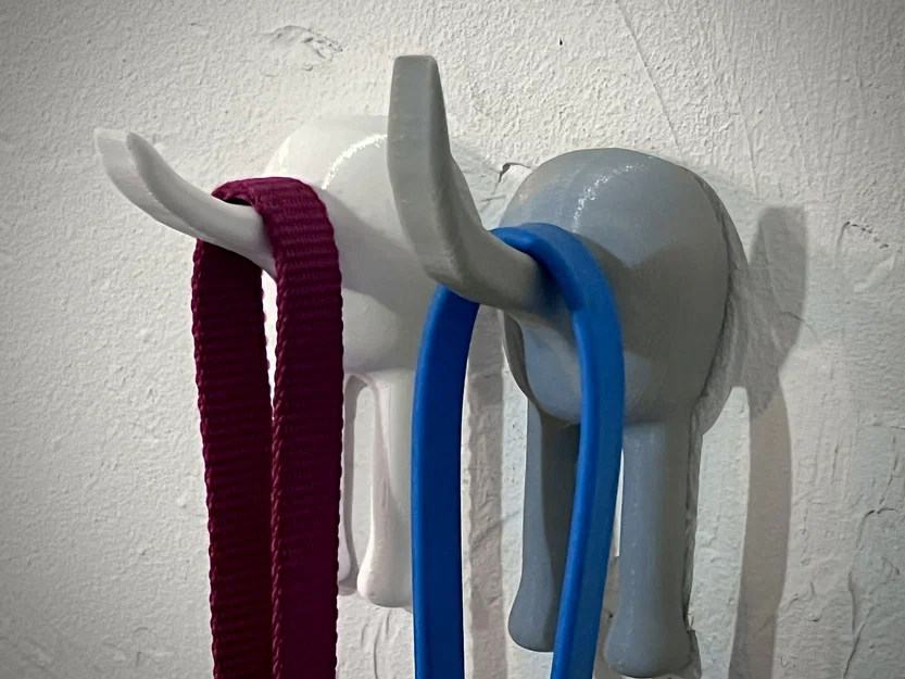 Giá treo dây dắt hình đuôi cún (Dog Tail Leash Holder) - Image 1