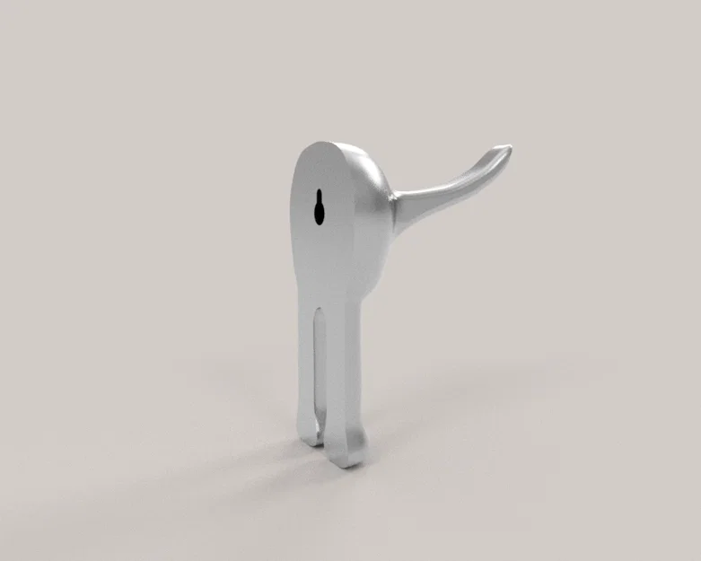 Giá treo dây dắt hình đuôi cún (Dog Tail Leash Holder) - Image 5