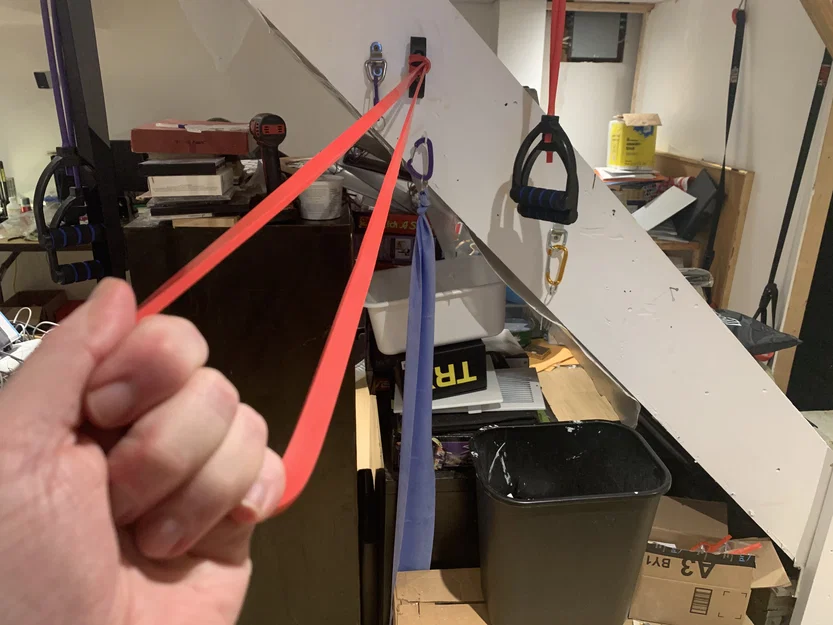 Giá treo / Móc cố định dây kháng lực (Resistance band wall mount) - Image 21