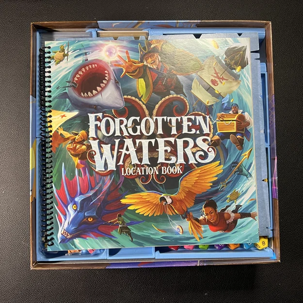 Khay chứa linh kiện (Organizer) cho boardgame Forgotten Waters - Image 4