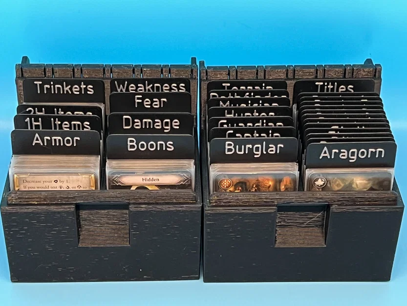 Bộ thẻ phân loại (Divider) tùy chỉnh cho Lord of the Rings: Journeys in Middle Earth - Image 2