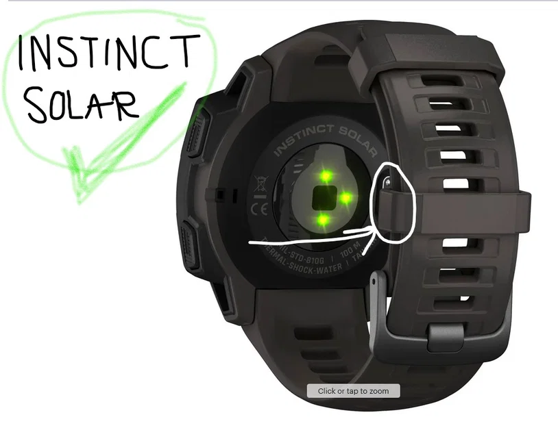 Đế sạc cho đồng hồ Garmin Instinct - Image 4