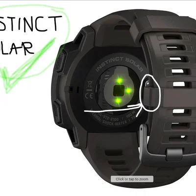 Đế sạc cho đồng hồ Garmin Instinct