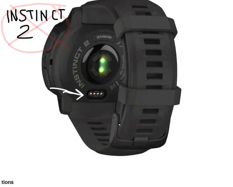 Đế sạc cho đồng hồ Garmin Instinct - Image 9