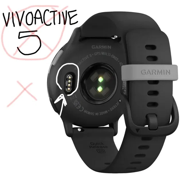 Đế sạc cho đồng hồ Garmin Instinct - Image 10