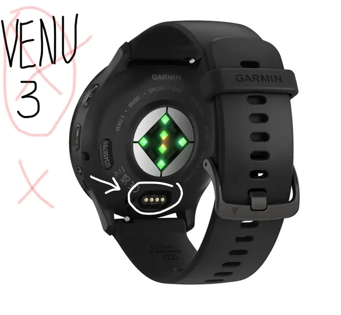 Đế sạc cho đồng hồ Garmin Instinct - Image 14