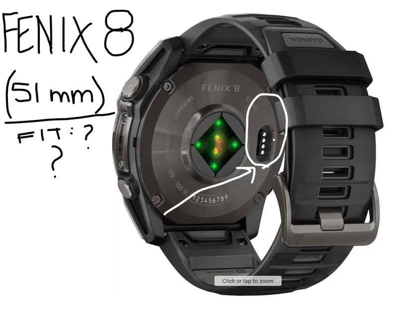 Đế sạc cho đồng hồ Garmin Instinct - Image 16