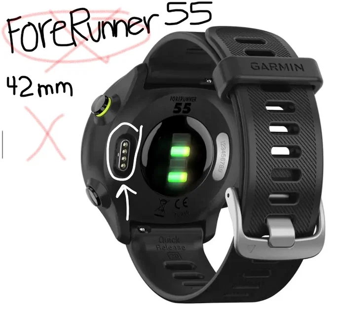 Đế sạc cho đồng hồ Garmin Instinct - Image 17