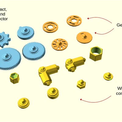 PolyBriX - Bộ kit lắp ghép linh hoạt (cập nhật 1 - các chi tiết mới)