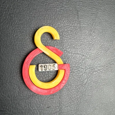 Mô hình logo Galatasaray 1905 in 3D: Biểu tượng cho fan hâm mộ