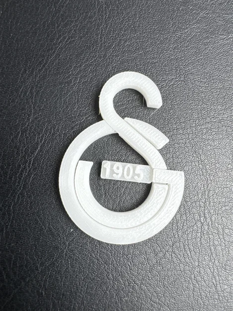 Mô hình logo Galatasaray 1905 in 3D: Biểu tượng cho fan hâm mộ - Image 6