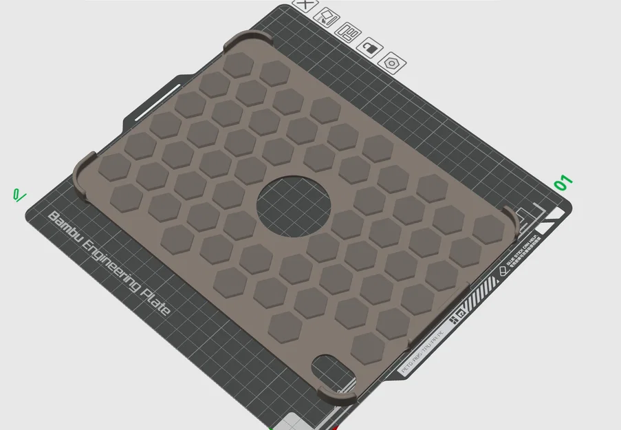 Ốp lưng iPad Gen 10 bản Honeycomb remix đã chỉnh sửa - Image 1