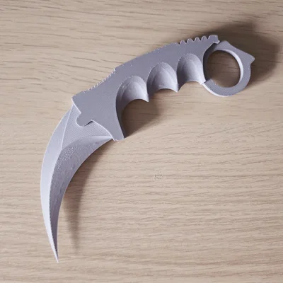 Mô hình dao Karambit 3D - Đồ chơi độc đáo kiêm dụng cụ mở hộp