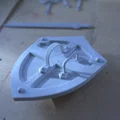 Mô hình in 3D Hylian Shield (TLOZ) - Phụ kiện Cosplay Zelda cực chất - Thumbnail 2